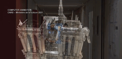 巴黎圣母院内部修复近况公开