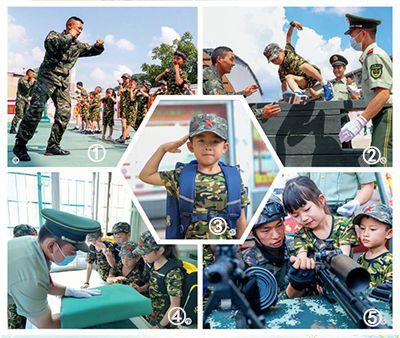 贵州省六盘水市军地组织军娃体验部队生活