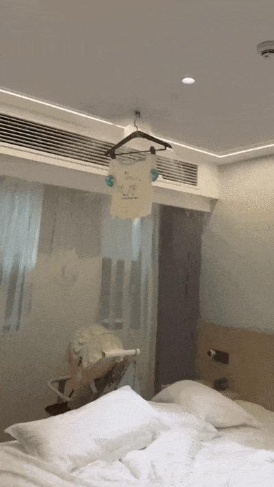 客人在酒店随手一挂 收到16万账单 消防喷淋头惹祸