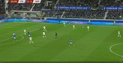 意大利2-0北爱尔兰闯关成功 托纳利神勇助晋级