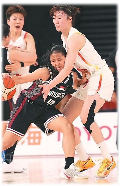 女篮队员罗欣棫：举步之际必定坚决