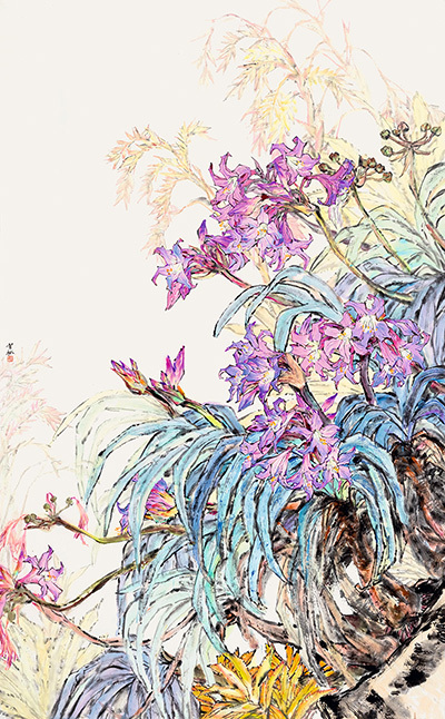 李雪松花鸟画艺术赏读 | 根深叶茂 旷朗无尘-中华网山东