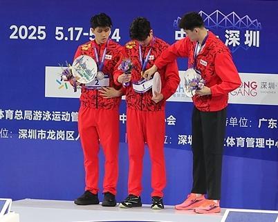 孫楊回應(yīng)不敵潘展樂 傳承與激勵新一代