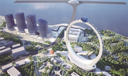 上海建世界最高无轴摩天轮 打造文旅新地标