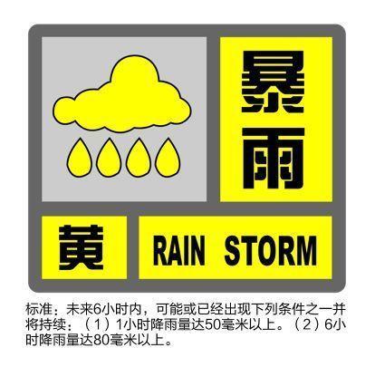 上海发布暴雨黄色预警 中部北部将迎短时强降水