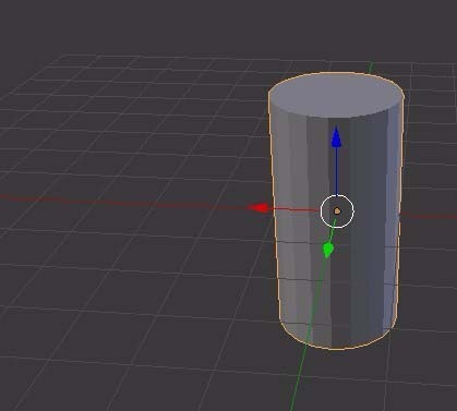Blender怎么创建圆柱体