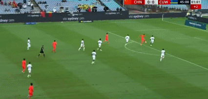 张玉宁传射建功!机警推射破498天国足球荒,5年首次单场传射 邵佳一战术激活锋线