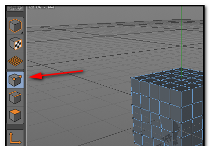 c4d立方体制作倒角