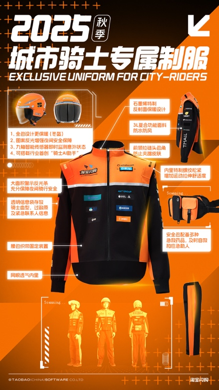 饿了么官宣外卖行业首套制服