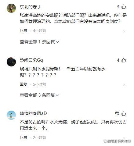 仿古建筑江苏永庆寺被烧成框架 千年文脉遭重创