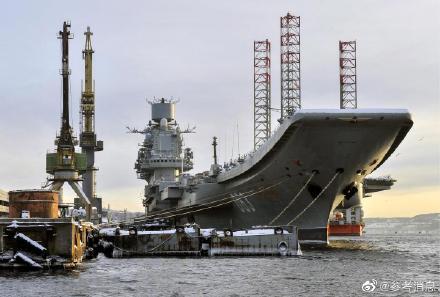 俄罗斯唯一航母或于明年年底恢复服役