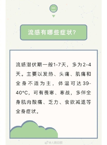 感染流感有哪些症状 流感症状出现48小时内服药最好