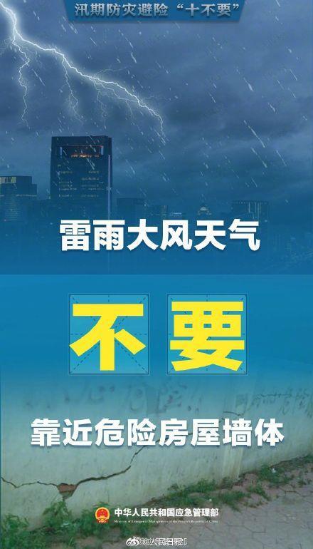 汛期避险牢记十不要 安全知识需普及