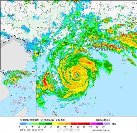 台风摩羯外围影响海南：海边现大浪