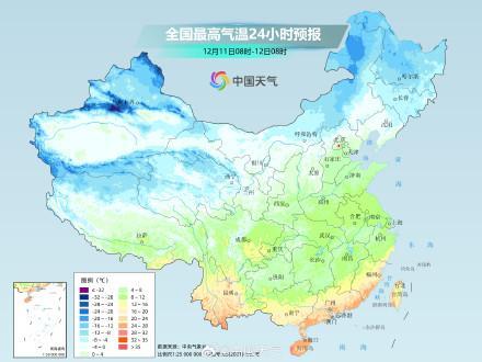 最低气温0℃线将南压至长江中下游一带 寒意加重注意添衣