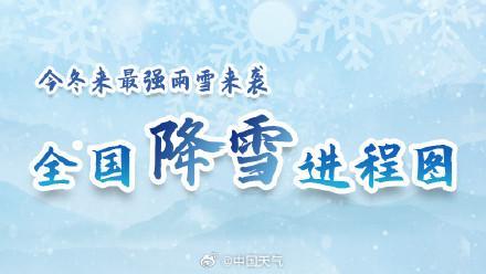 全國降雪進(jìn)程圖曝光,！