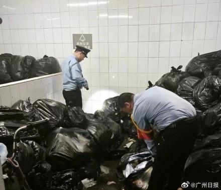 業(yè)主誤扔兩萬金項鏈保安尋回 徒手翻數(shù)噸垃圾