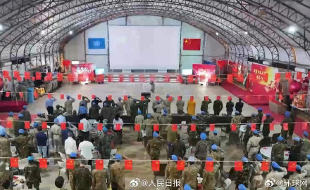中国维和官兵被授予联合国和平勋章
