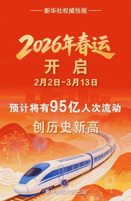 明日开启2026年春运