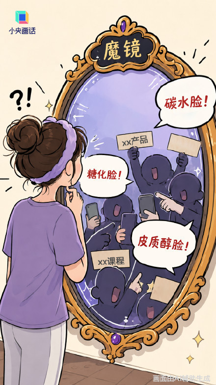 “碳水脸”背后的焦虑生意