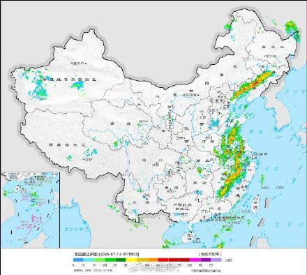 辽宁吉林等地局地有特大暴雨
