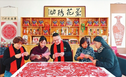 巧手剪春光 非遗续新章