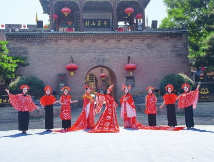 阳城县在皇城相府景区开启“非遗，让生活更美好”主题系列活动