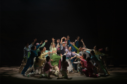 音乐剧《塞上绿洲》在国家话剧院首演