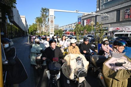 现场直击！《山西省电动自行车管理条例》正式实施