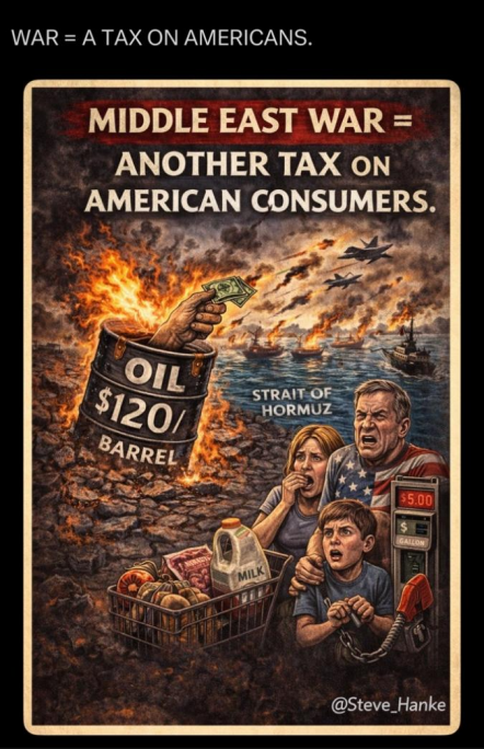 中东交火一周实录：美国百姓陷入“悲喜两重天”？ 北美前哨 油价上涨引发通勤账计算