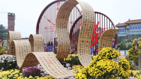 3,2 Millionen Chrysanthemen-Töpfe in Kaifeng grüßen in- und ausländische Gäste