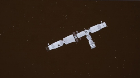 „Shenzhou-13“ dockt an Raumstation an