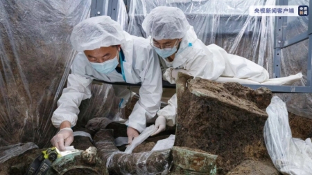 Rund 13.000 Relikte in neu entdeckten Ruinen von Sanxingdui gefunden
