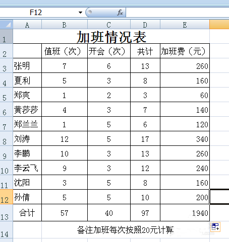 excel表格如何计算乘法
