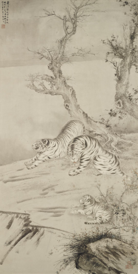 “向往经典－-刘万鸣书画艺术展”在西安陕西省美术博物馆举办