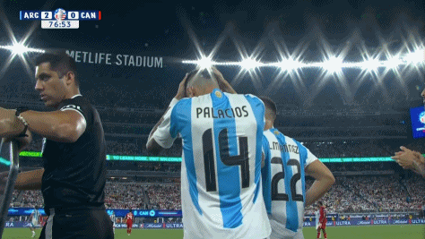 美洲杯决赛推迟半小时 阿根廷2-0加拿大晋级焦点战