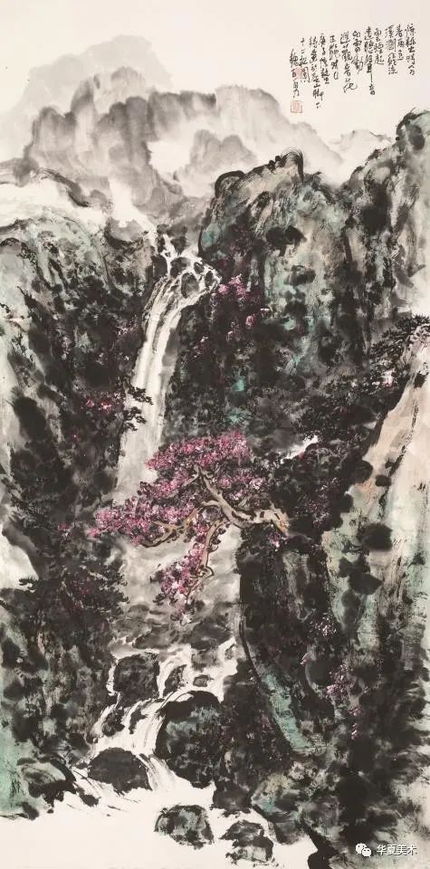 生活中处处存在美著名画家魏百勇诠释山水画的精髓