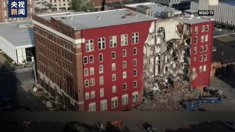 美國一公寓樓發生部分坍塌 已救出8人