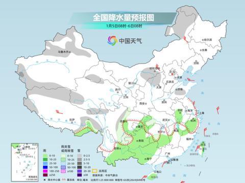 未来一周还有三股冷空气 全国大部晴多雨少