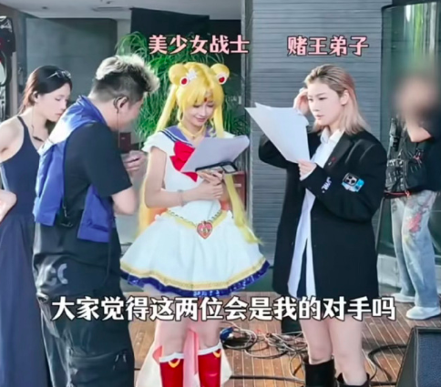 angelababy再次cos水冰月是给闺蜜过生日
