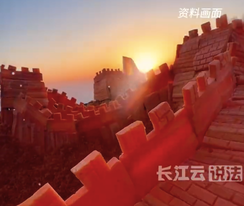 细节满分!女生牙啃胡萝卜还原万里长城