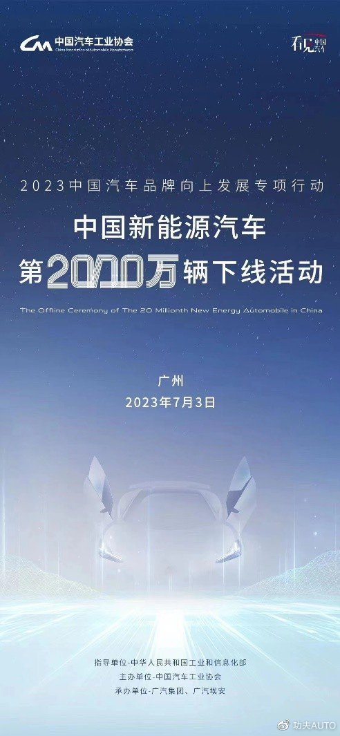 中国第2000万辆新能源车殊荣将“落户”昊铂GT