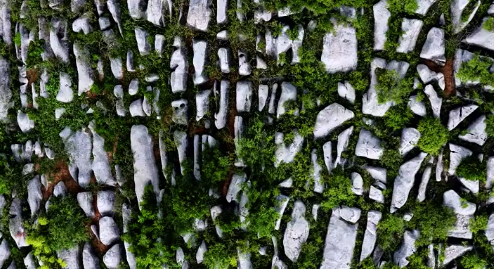 无人机航拍新发现！莱芜大山里惊现“大地二维码”