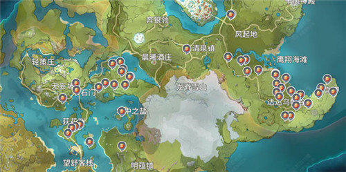 原神世界地图全貌图片