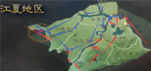 三国志战略版S7赤壁之战行军路线图汇总 S7赤壁之战地图水战打法教程攻略 