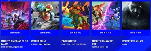 TGA 2021年度游戏颁奖典礼获奖名单汇总