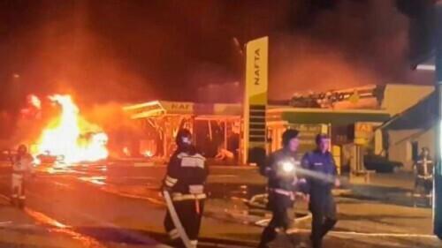 俄媒：馬哈奇卡拉加油站爆炸事件已致27人死亡，75人受傷