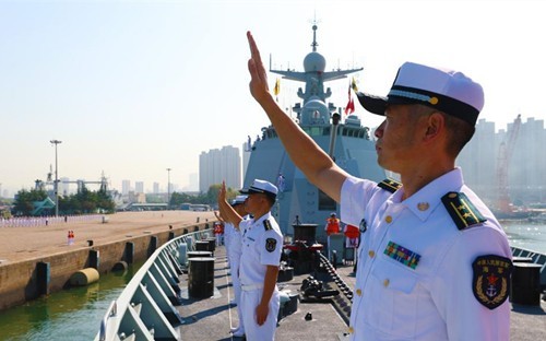 中国海军第42批护航编队
