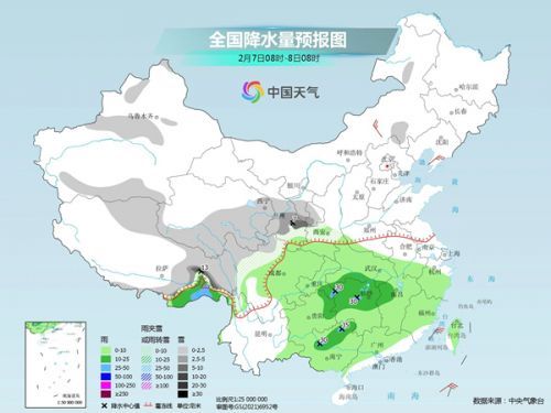 2023年来最强雨雪上线 南方多地本周降雨频繁