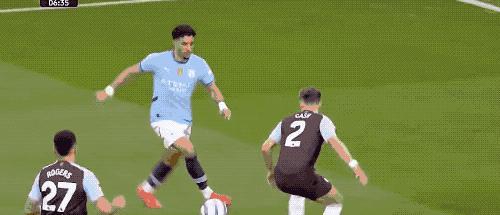 豪门悲喜夜：曼城2-1绝杀维拉重返前3 巴萨狂轰40脚1-0 巴黎1-1 努内斯93分钟制胜球